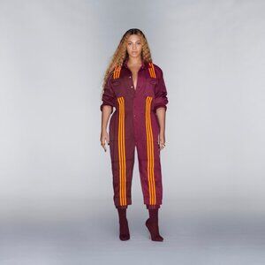 adidas x IVY PARK Drop 1.0 Unisex Maroon Jumpsuit in Small